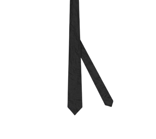 블랙 실크 블렌드 넥타이