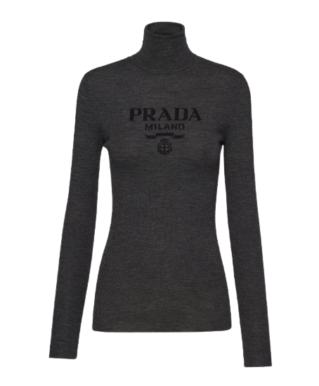 슈퍼파인 울 터틀넥 스웨터