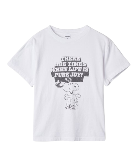 CLASSIC SNOOPY PURE JOY SHORT SLEEVE T SHIRT