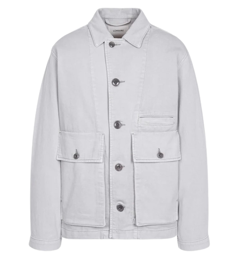 BOXY JACKET SNOWY DENIM