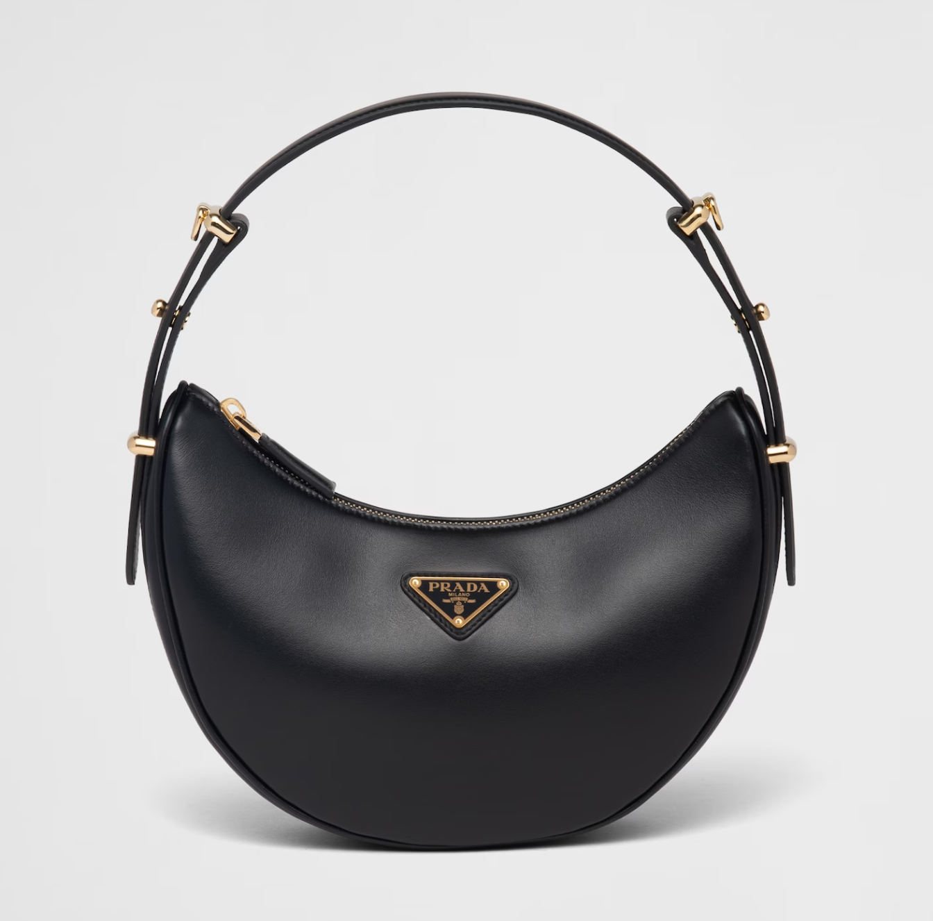 프라다 아르케 가죽 숄더백