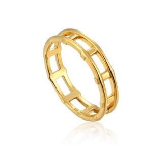 모던 볼드 925 실버 반지 R002-02G