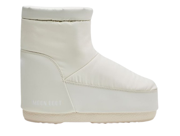 Icon Low Cream Rubber Boots