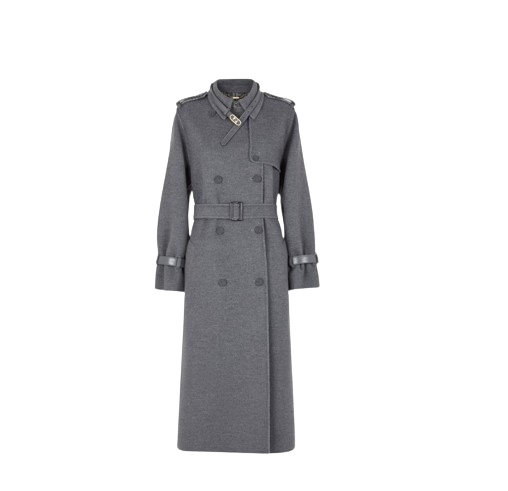 그레이 울 코트