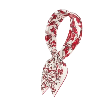 Le Coeur des Papillons 70 스퀘어 스카프