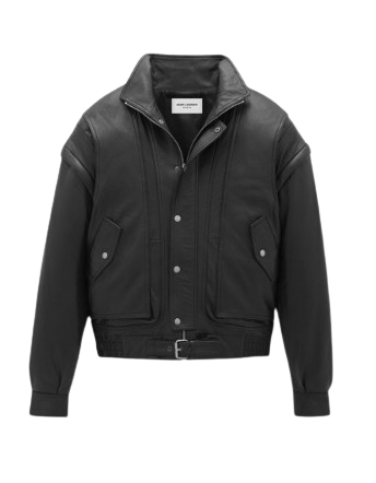 Oversized Jacket in Lambskin