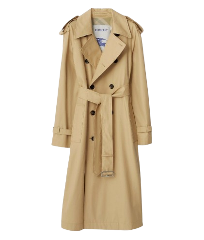 롱 개버딘 트렌치코트 (80833121)