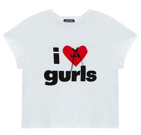 Calie Gurls T-Shirt White