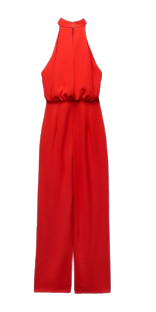 Zara Halter Neck Jumpsuit
