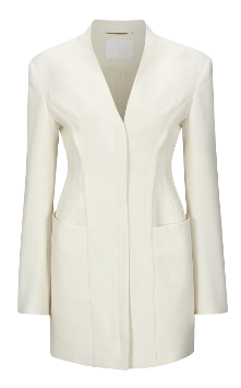 YCH SINGLE-BREASTED TAILORED JACKET