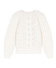 울 블렌드 케이블 니트 풀오버 JPA63P7