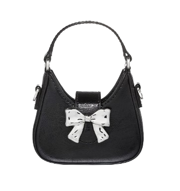 1071 ribbon mini hobo bag
