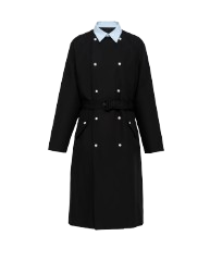 프라다 코튼 레인코트