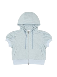 Fairy hoodie Metal blue