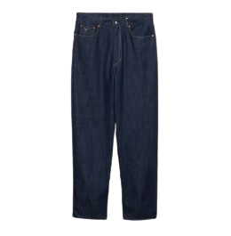 와이드 셀비지 데님 진